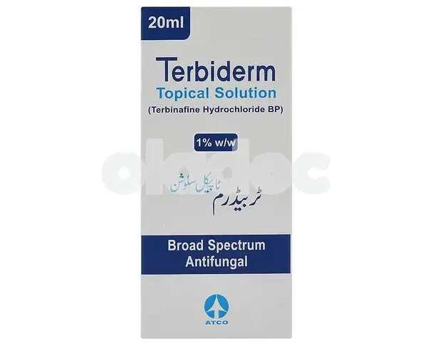 Terbiderm topical solution 1% w/w