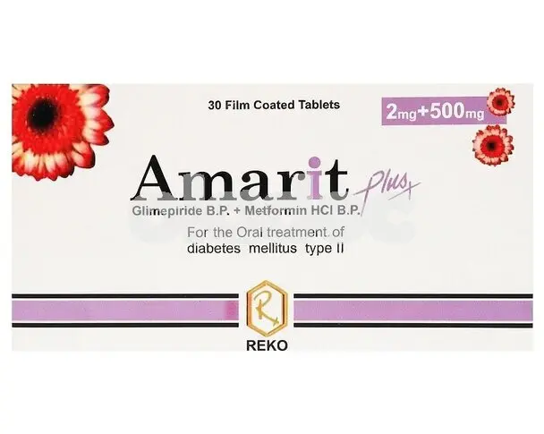 Amarit Plus tablet 2mg / 500mg