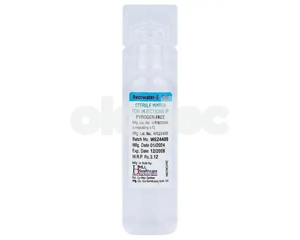 DISTIL WATER solution 5ml