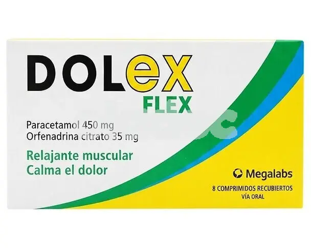 Dolex tablet 35mg / 450mg