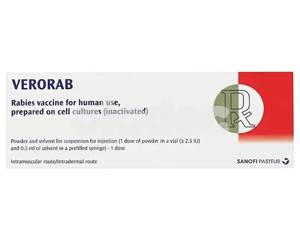 Verorab Vaccine Powder Solvent Suspension For injection
