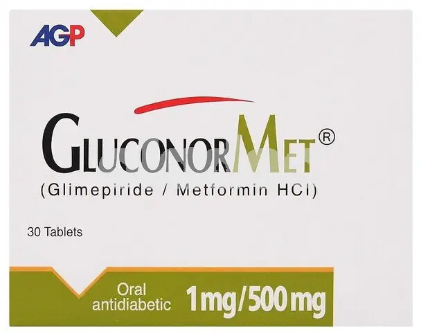 Gluconormet tablet 1mg / 500mg