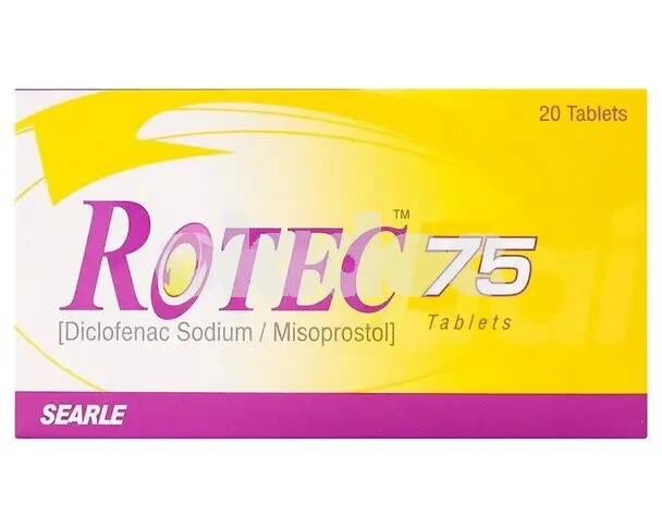 Rotec tablet 75mg / 0.2mg