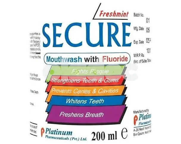 Secure Mouth Wash 200ml
