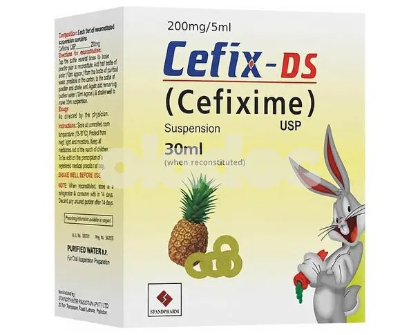 Cefix DS suspension 200mg / 5ml