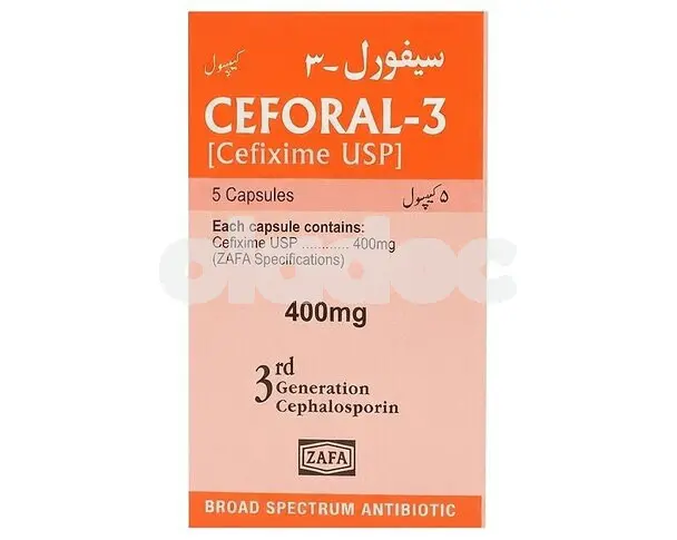 Ceforal-3 capsule 400mg