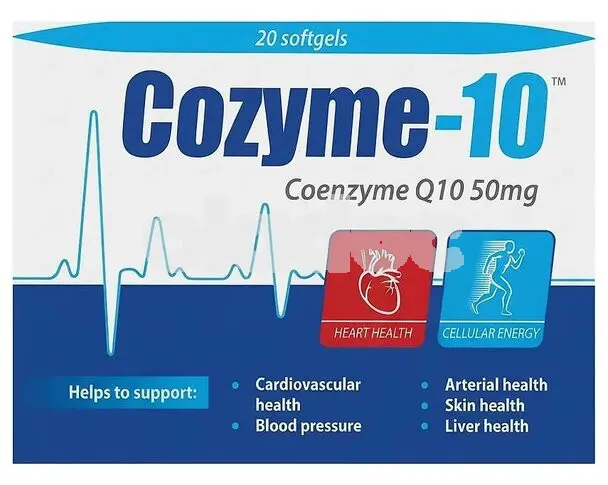 Cozyme-10 softgel 50mg