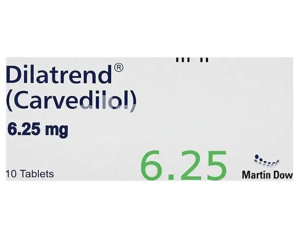 Dilatrend Tablet 6.25mg