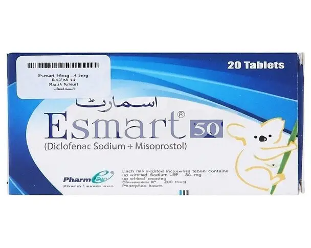 Esmart tablet 50mg / 0.2mg