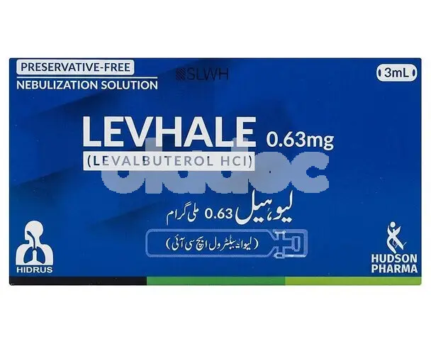 Levhale Respules nebulizer solution 0.63mg / 3ml