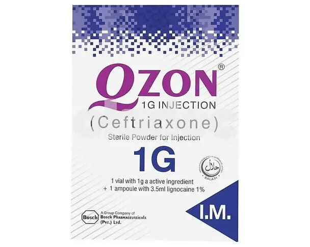 Qzon injection im 1gm