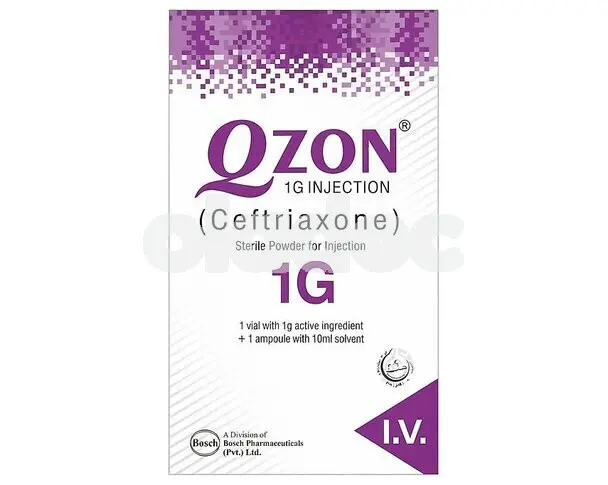 Qzon injection iv 1g