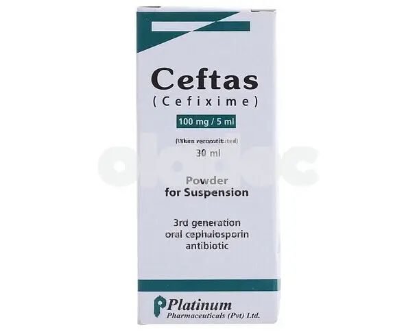 Ceftas Suspension 100mg / 5ml