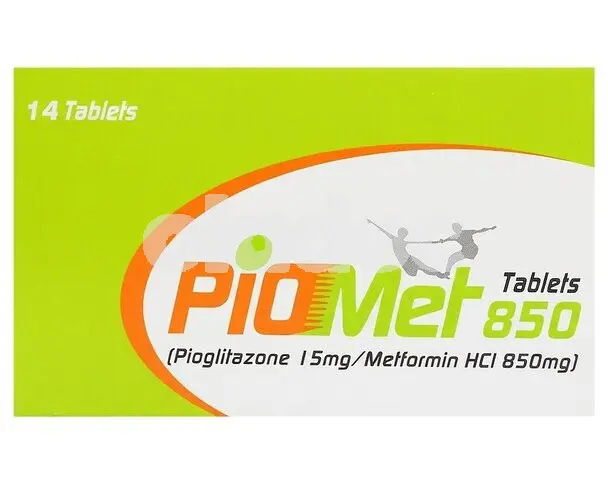 Piomet Tablet 15mg/850mg