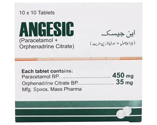 Angesic Tablet 35mg / 450mg