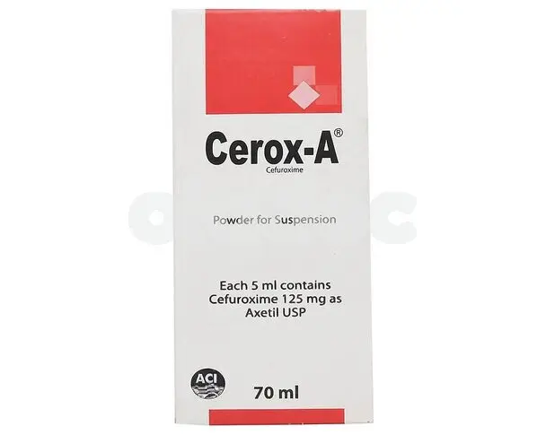 Cerox Suspension 250mg / 5ml
