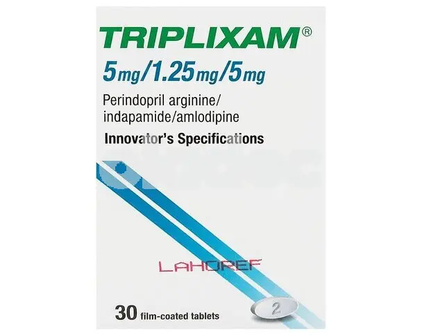 Triplixam Tablet 5mg / 1.25mg / 5mg
