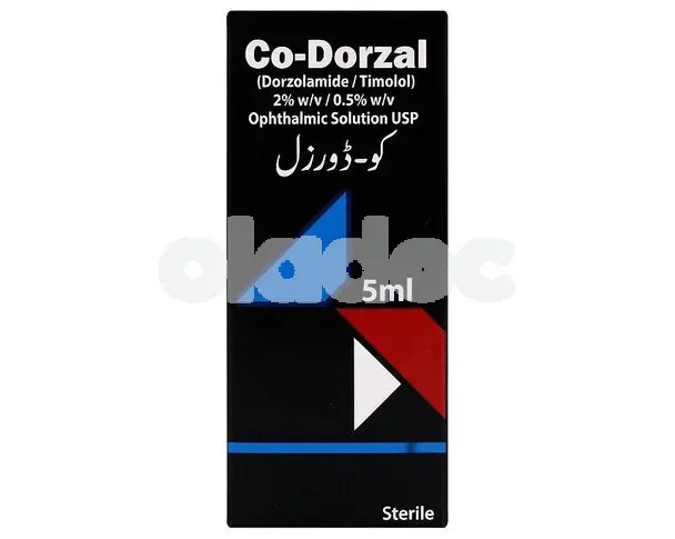 Co-Dorzal Ophthalmic Solution 5ml