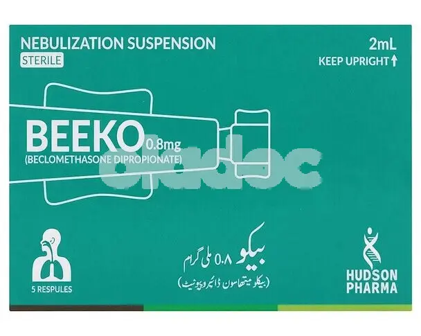 Beeko Nebulization Suspension 0.8mg 2ml