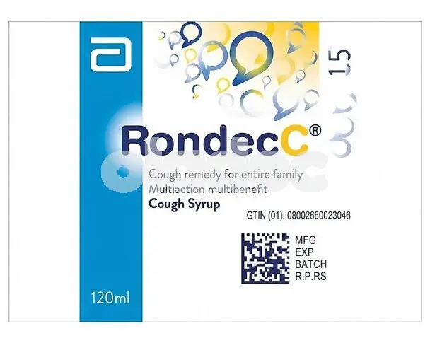 Rondec-C Cough Syrup 120ml