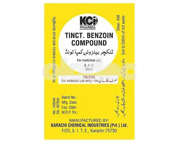 Tincture Benzoin Compound 30ml