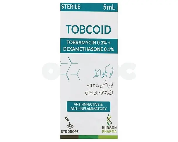 Tobcoid Eye Drop 0.3%/0.1% 5ml
