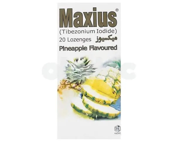 Maxius Lozenges Pineapple Flavor