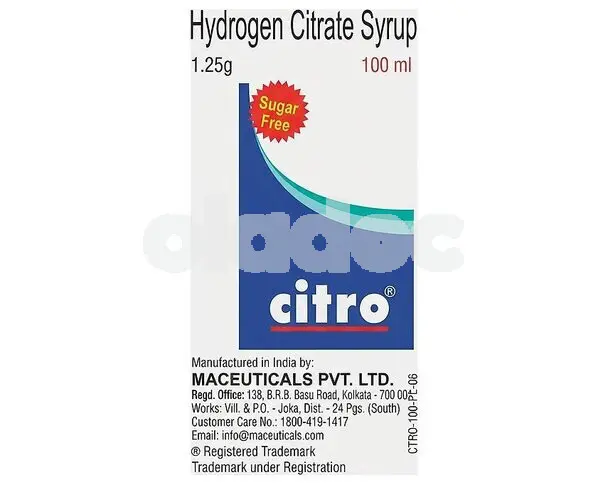 Acid Citro Syrup 450ml