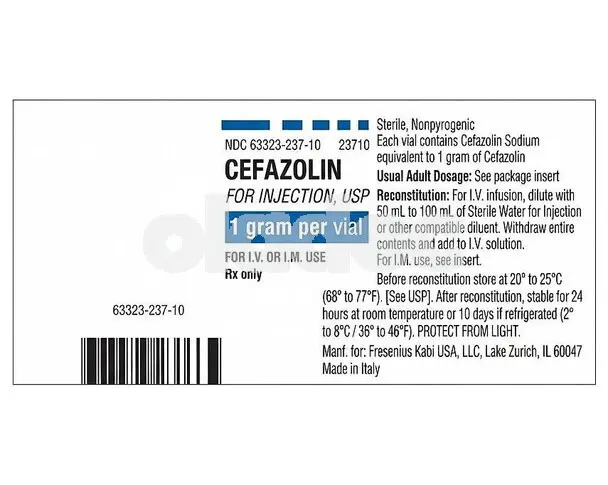 Cefazol Injection 1gm