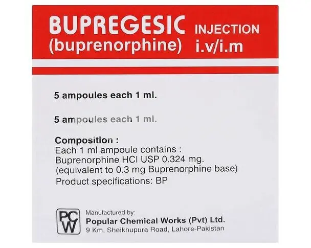 Bupregesic Injection 0.3mg