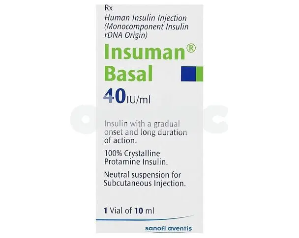 Insuman Basal Injection 100IU/ml