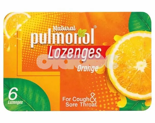 Pulmonol Lozenges Orange
