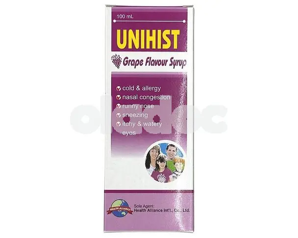 Unihist Syrup 2mg/5ml