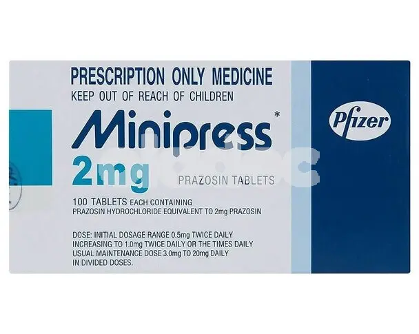 Minipress Tablet 2mg