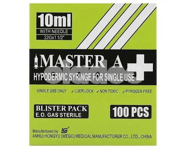 Master A+ 10CC Syringe 10ml