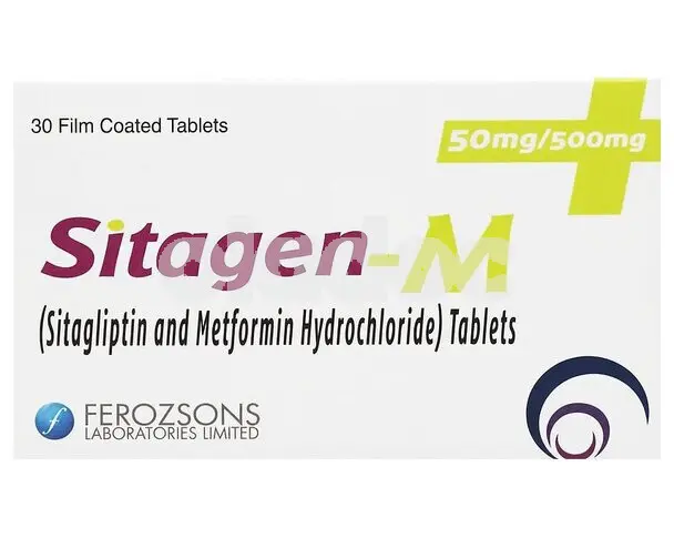 Sitagen-M Tablet 50mg/1000mg
