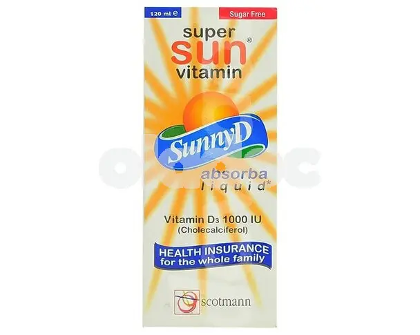 Sunny D Absorba Liquid 1000IU