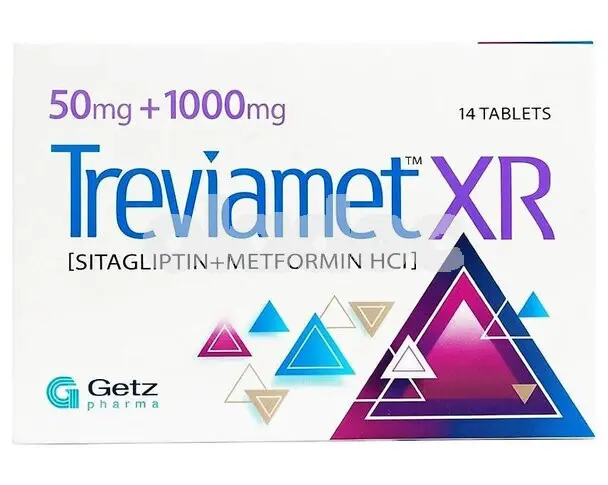 Treviamet XR Tablet 50mg/1000mg