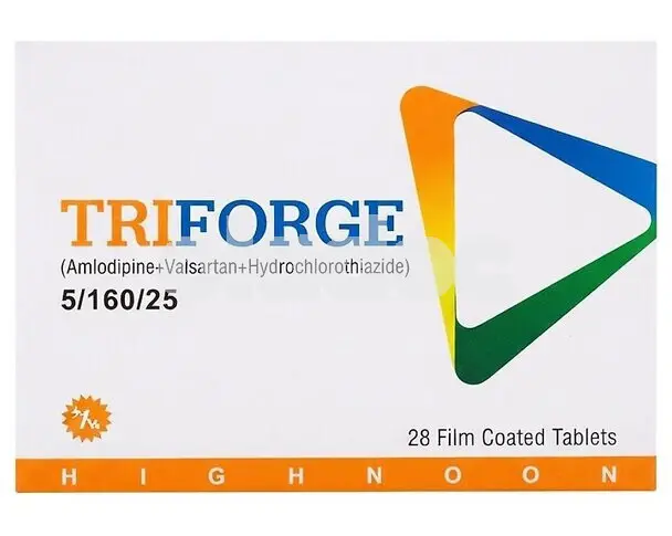 Triforge Tablet 5mg / 160mg / 25mg