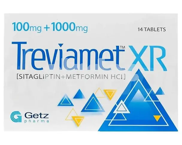 Treviamet XR Tablet 100mg/1000mg