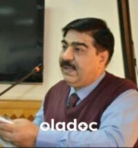 Nephrologist at Institute of kidney Diseases Peshawar Dr. Sultan Zafar Akhtar