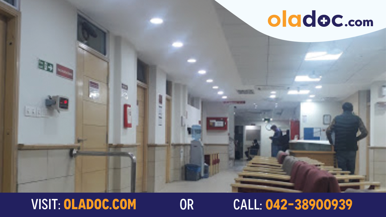 Lobby at Ali Medical Center Islamabad