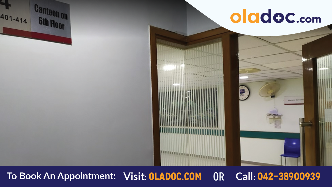 Cafeteria at Hill Park General Hospital Karachi