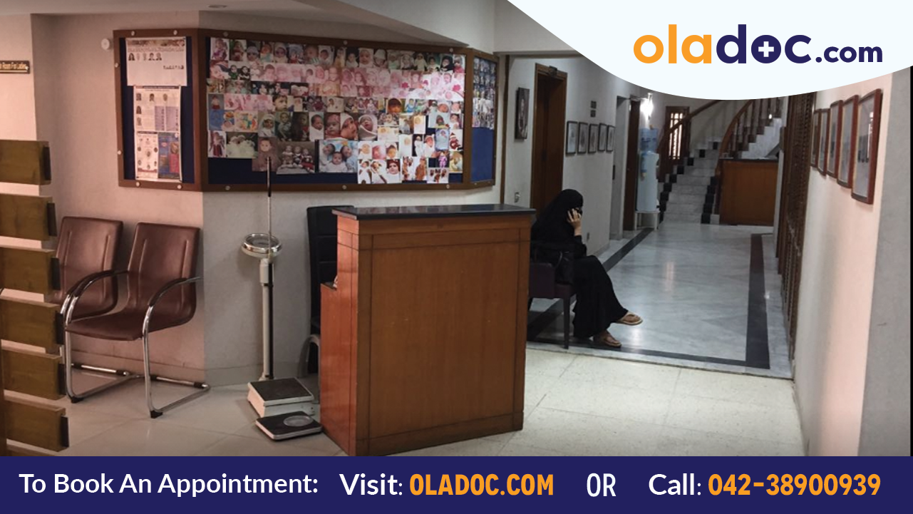 Lobby at Concept Fertility Centre Karachi