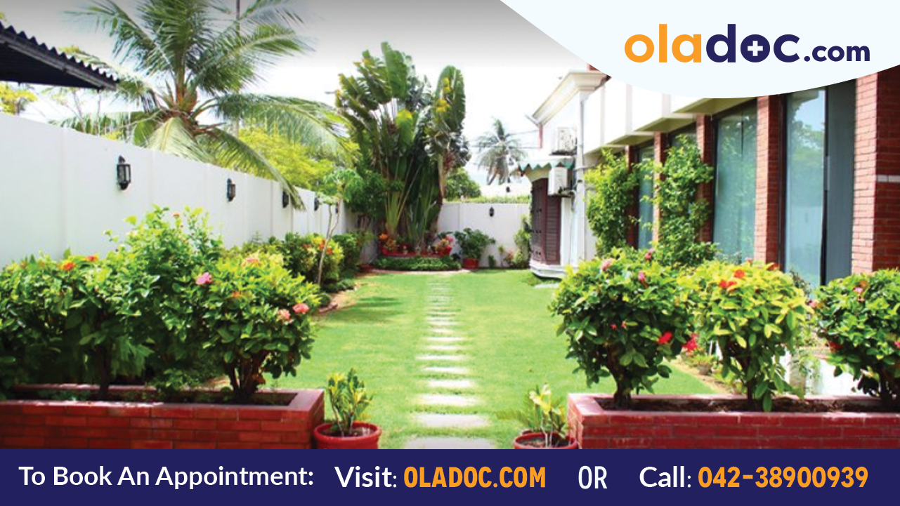 Garden at Concept Fertility Centre Karachi