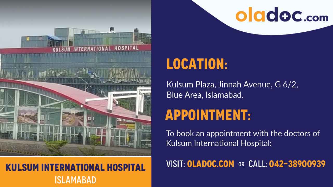 Location of Kulsum International Hospital Islamabad