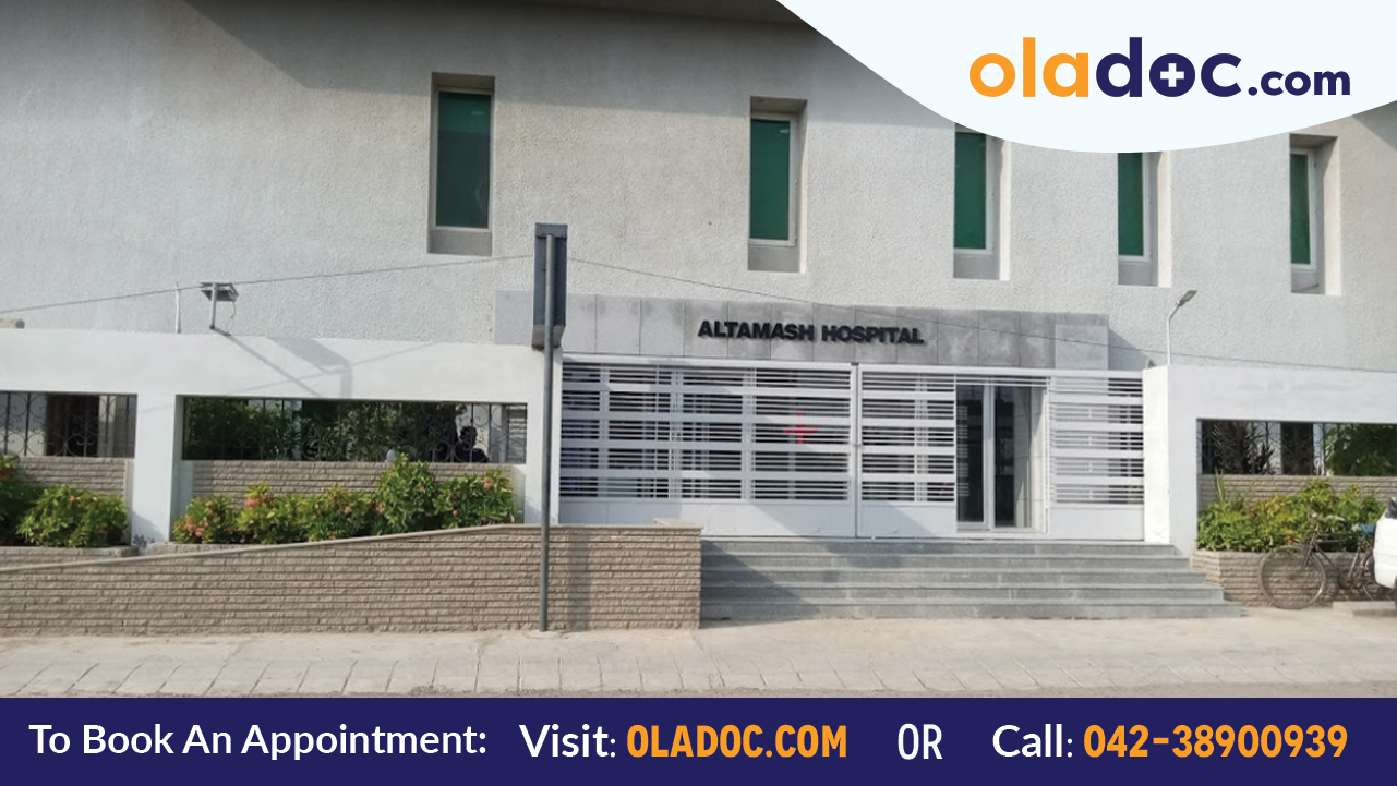 Main Entrance of Altamash General Hospital Karachi